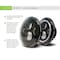 Dv8 Offroad JEEP WRANGLER 07-18 LED HEADLIGHTS W/ANGEL EYES PAIR W/ANTIFLICKERS HL7JK-02 - alternate 1